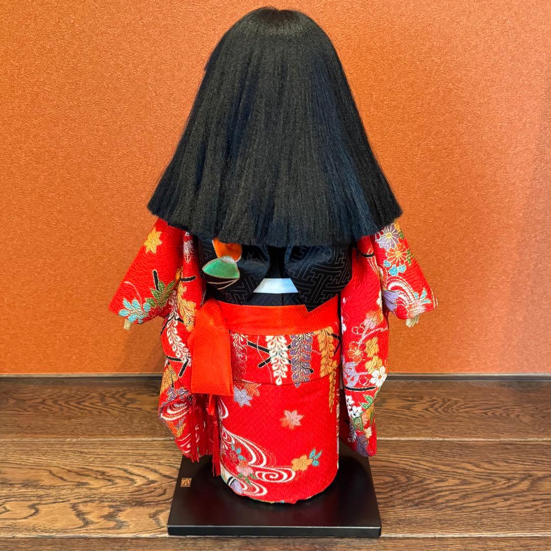 【直接取引限定】〈ガラスケース付き〉市松人形