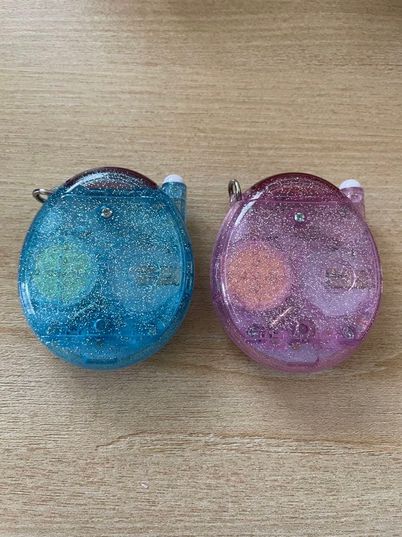 たまごっちコネクション　ぴんくらめ　みずいろらめセット　箱、取説有中古品