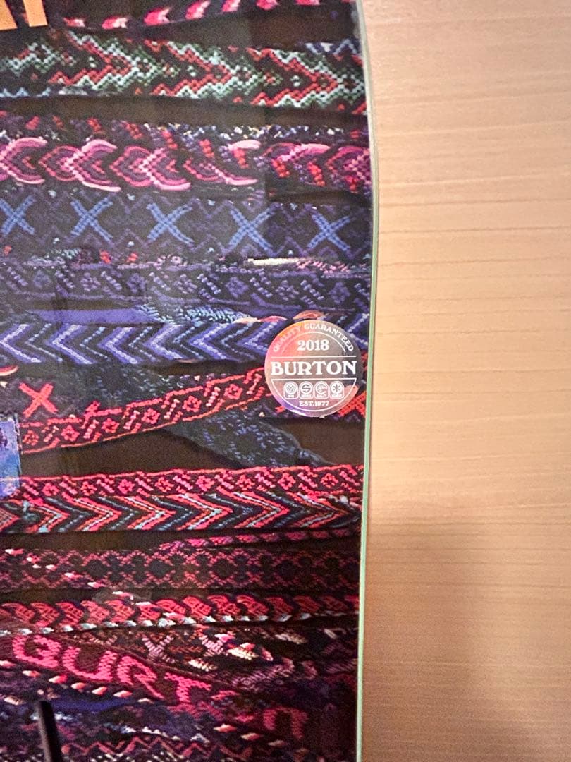 BURTON FEATHER 144cm 使用数回の美品になります。