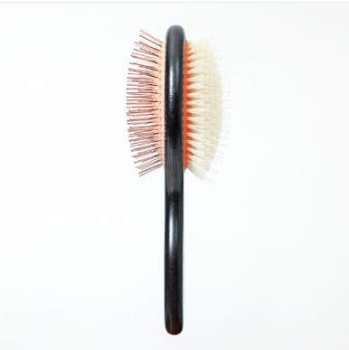 SHARR スリッカーブラシ 黒/オレンジ