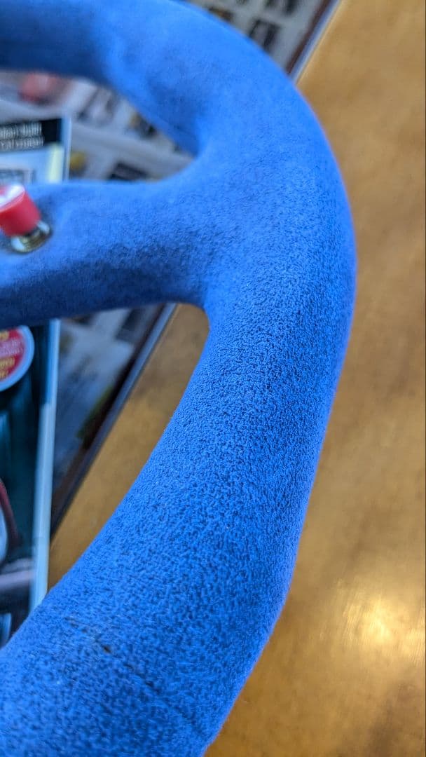 6112 正規品 sparco スパルコ ブルースウェード＆ホーンボタン