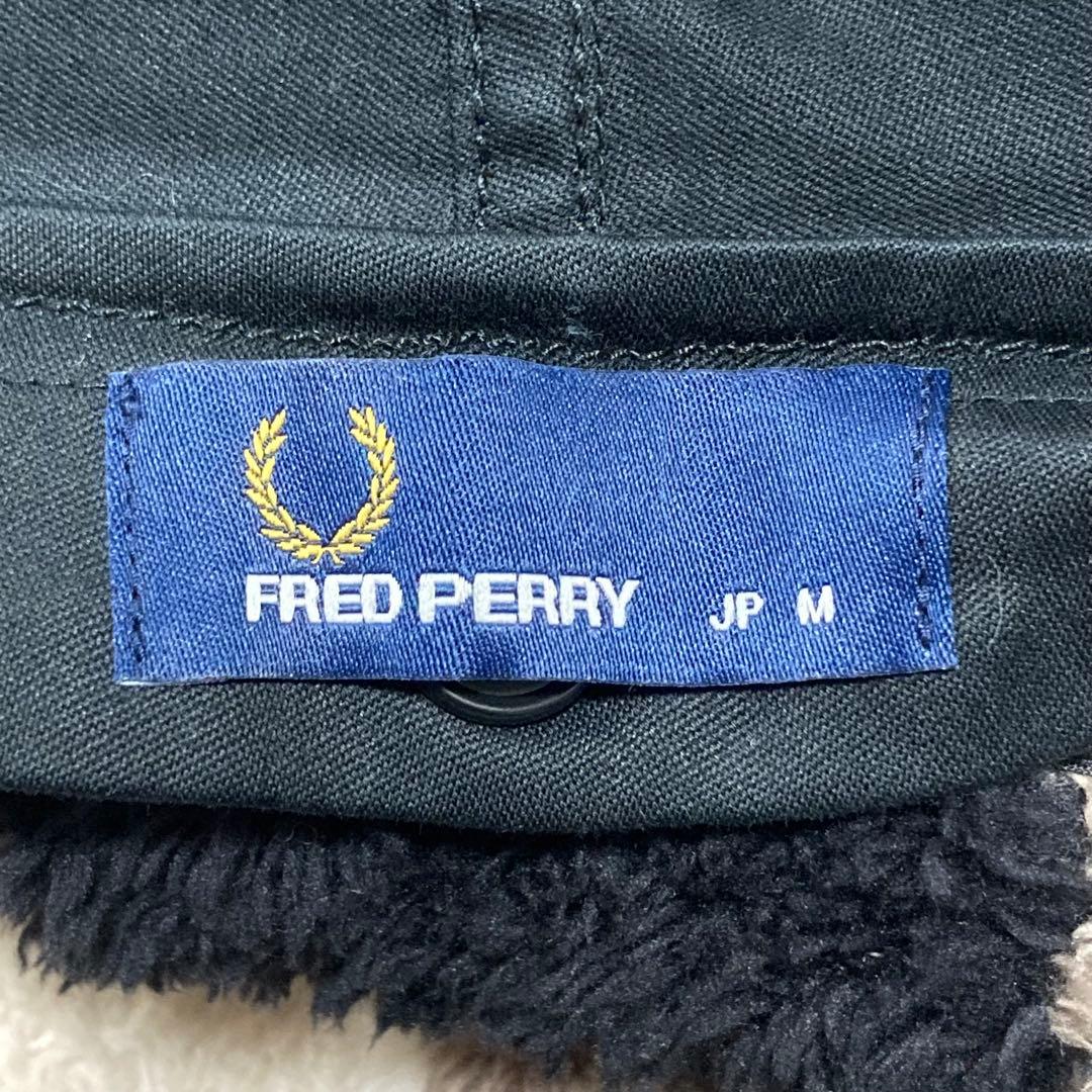 FRED PERRY モッズコート ファー付き　ボアライナー　M