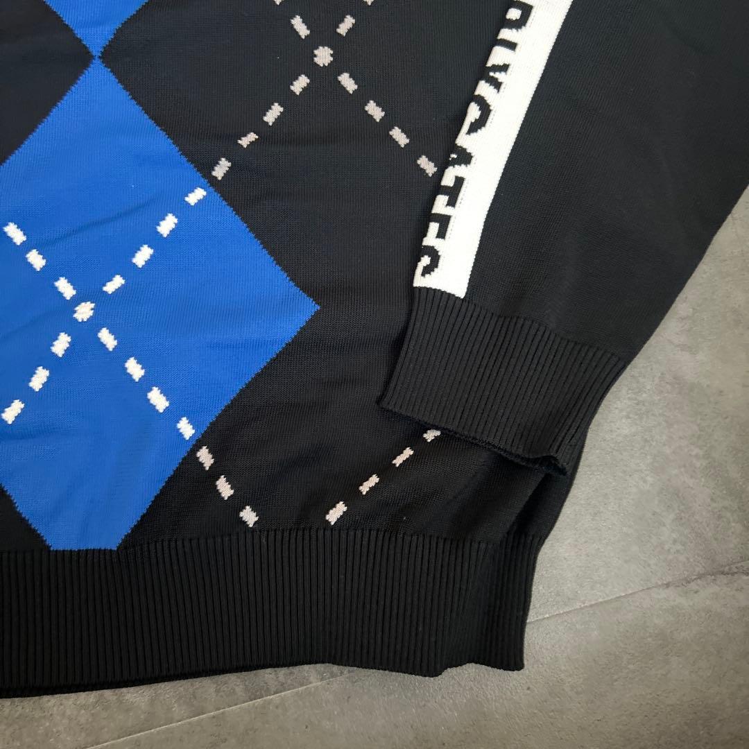 パーリーゲイツ　アーガイルニット