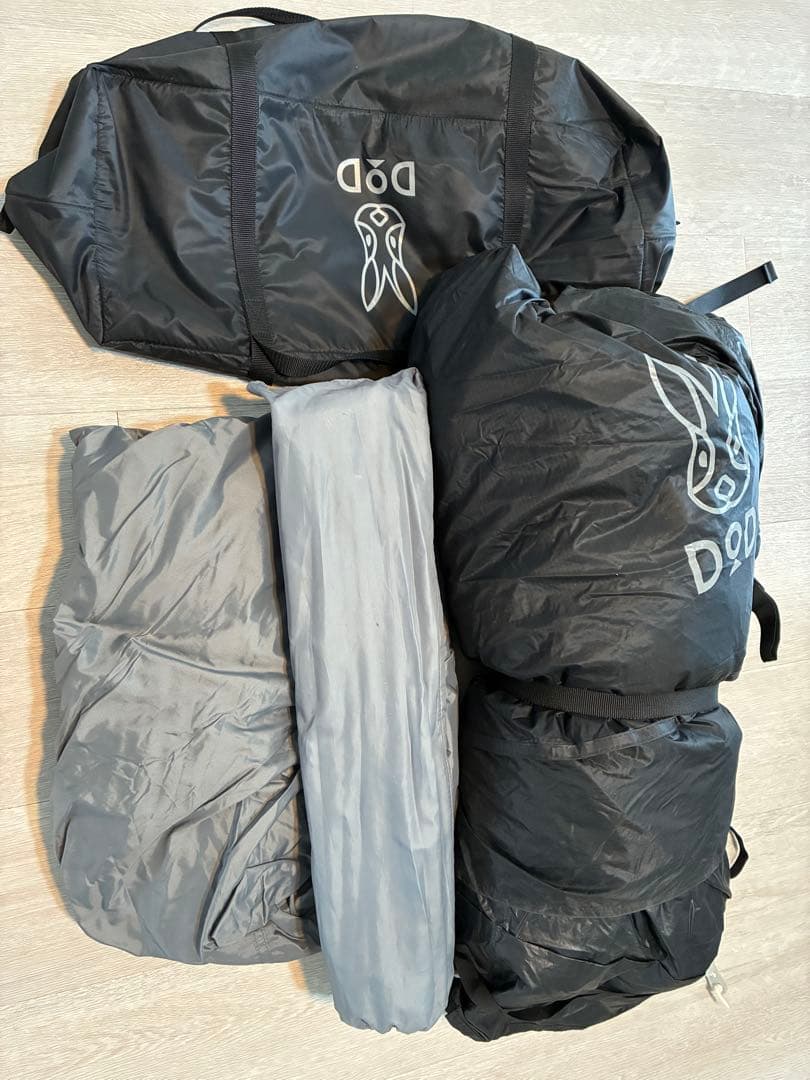 DOD KAMABOKO TENT SOLO UL ブラック