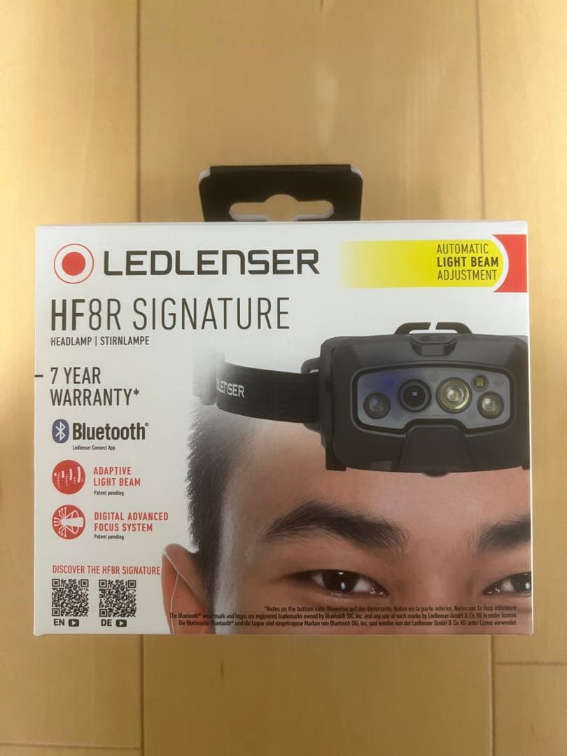 LEDLENSER☆レッドレンザーHF8R SIGNATURE ヘッドランプ