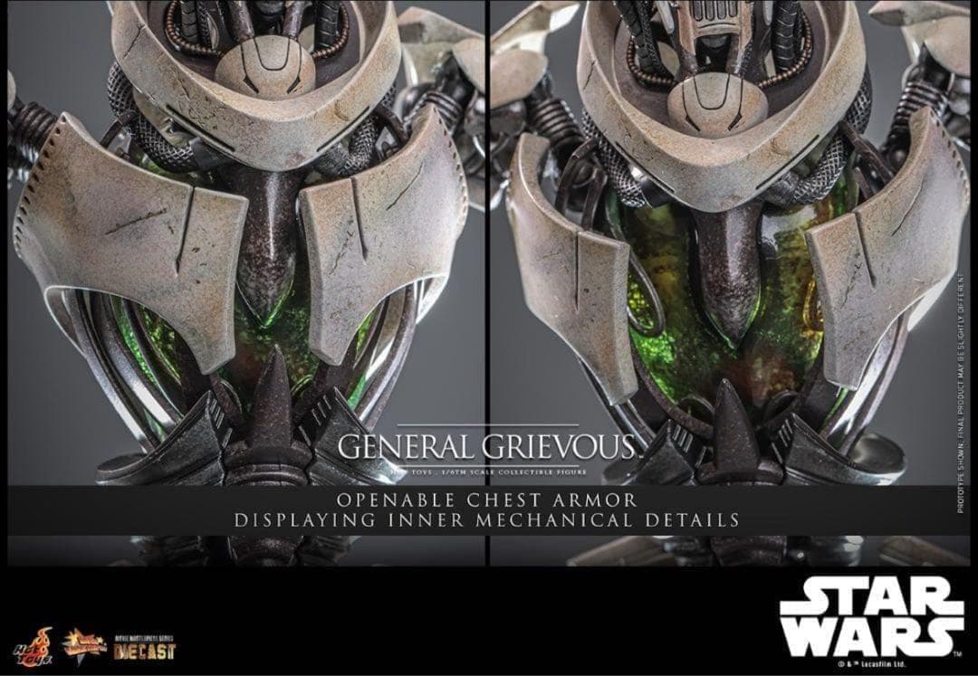 ホットトイズ スター・ウォーズ シスの復讐 グリーヴァス将軍 MMS760D67