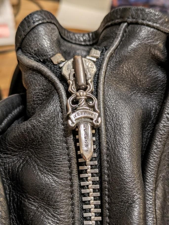 【名作/RINKAN購入】クロムハーツ JJ DEAN ラージ ショルダーバッグ