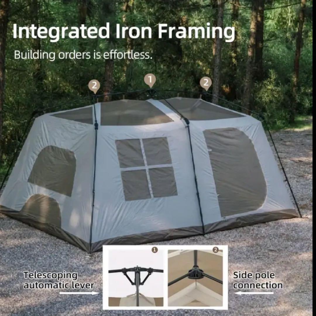 TOMOUNT Village 13.0 ロッジテント ヴィレッジ ワンタッチ