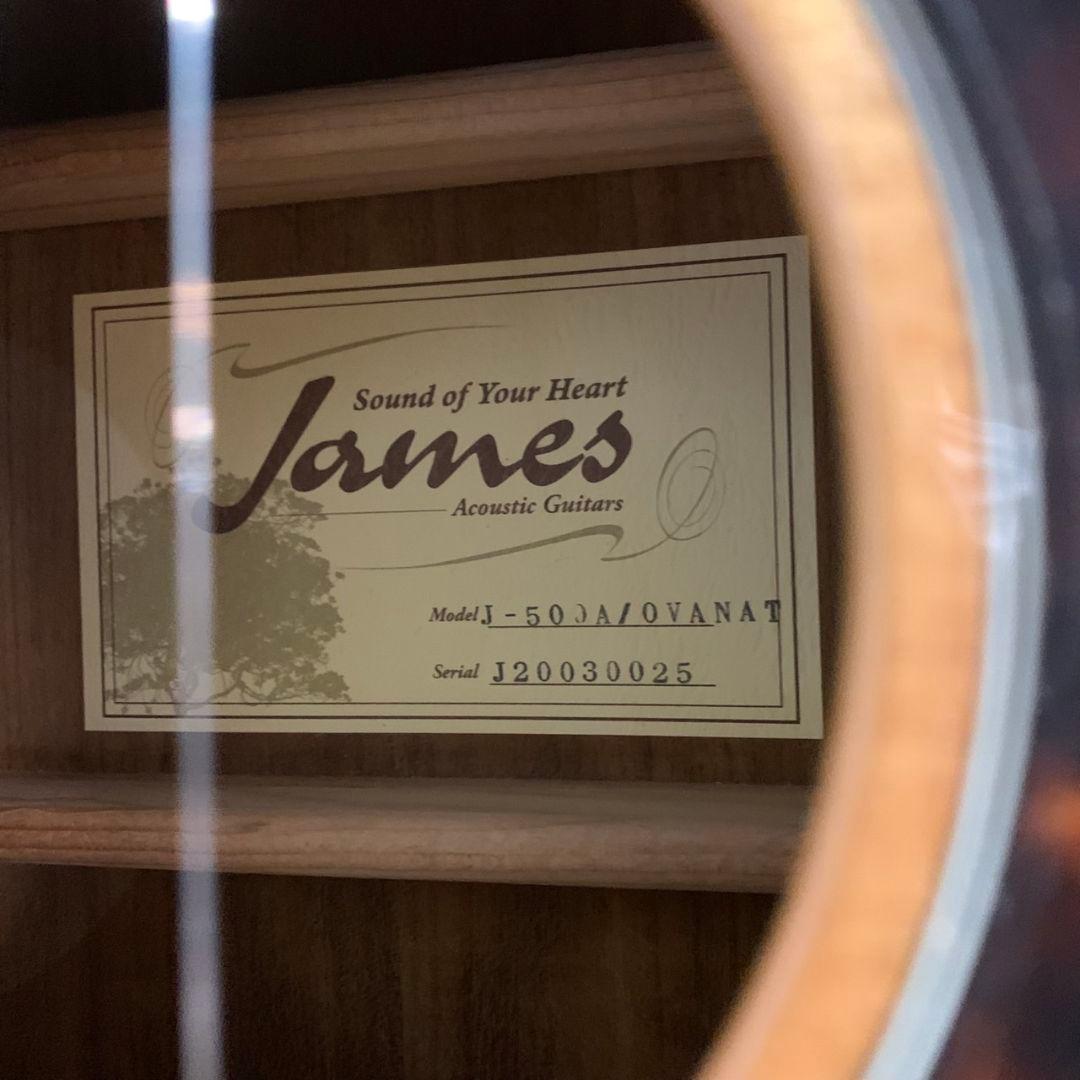 H993\" James アコースティックギター J-500A OVANAT