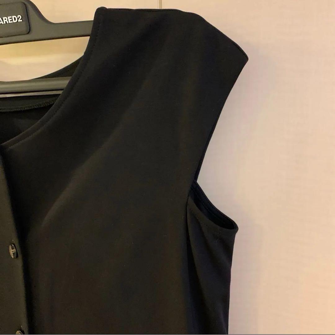 BURBERRY 2wayノースリーブワンピースウエストマークBLUELABEL