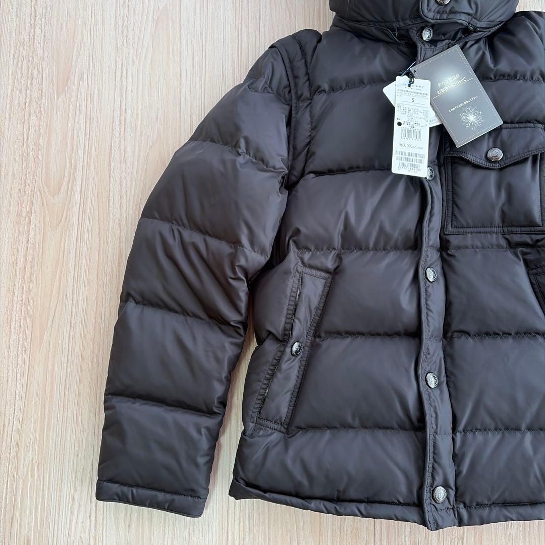 新品 バーバリーブラックレーベル ダウンジャケット Sサイズ 三陽商会 未使用