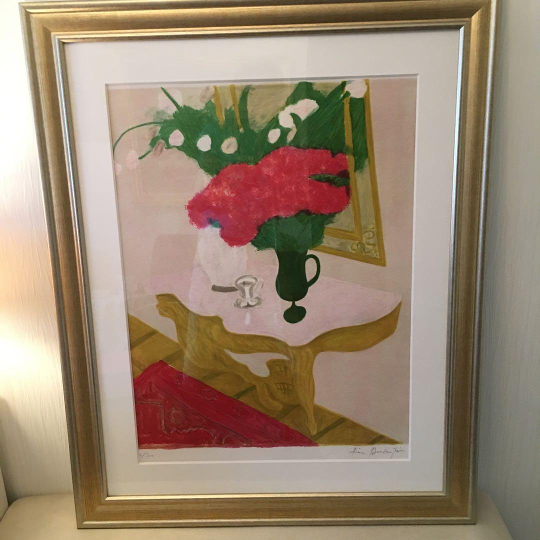 石版画　リトグラフ　フランス名画家ボンコンパン