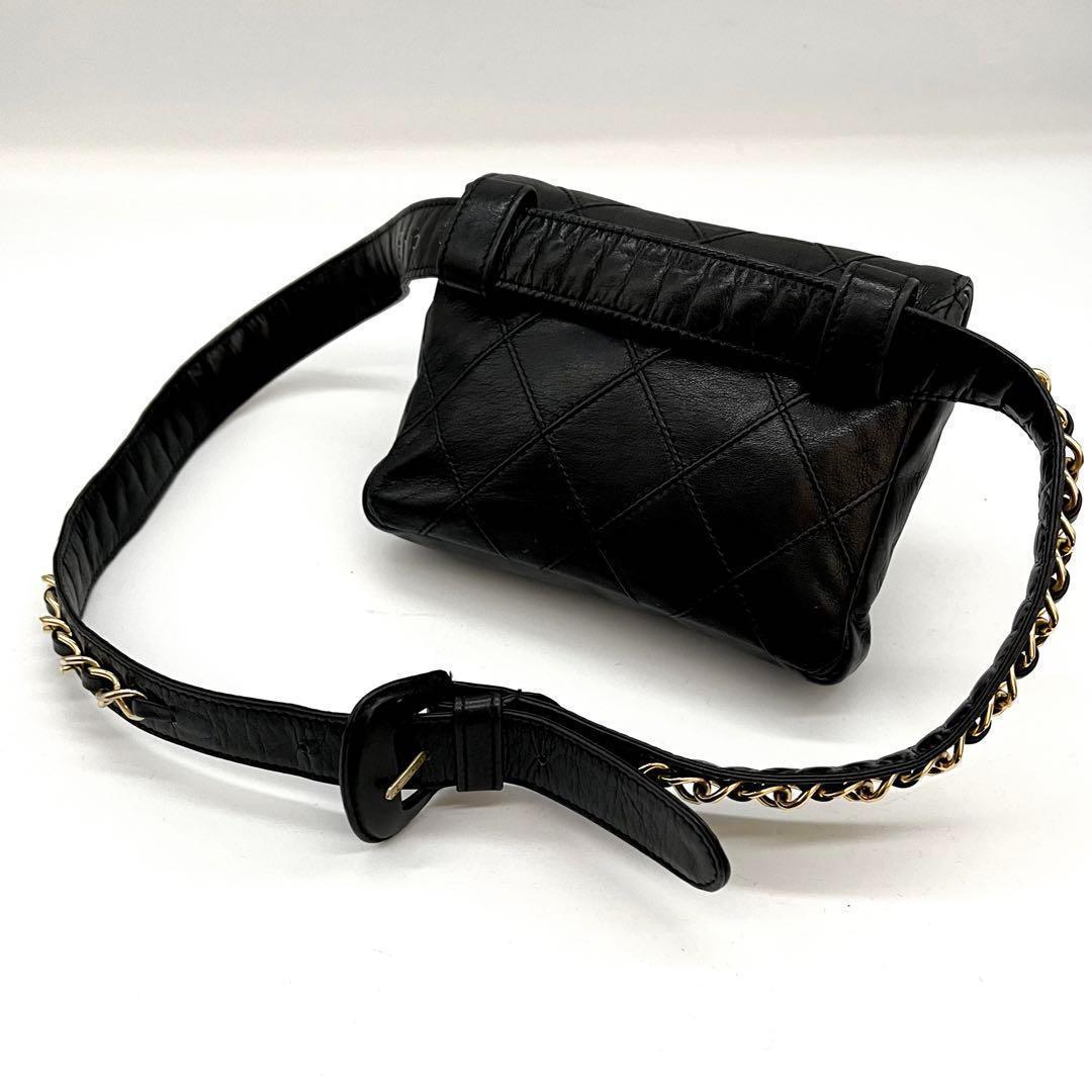 ✨美品✨　シャネル　ウエストポーチ ボディバッグ　マトラッセ　ビコローレ