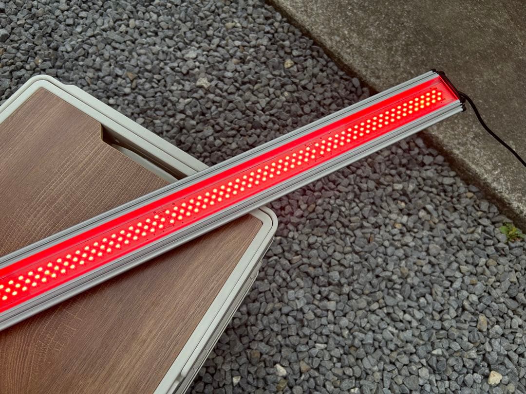 ゼンスイ　LED水草育成ライト 約120cm ACアダプター付き 赤色