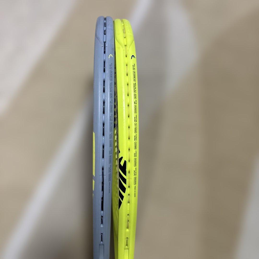 HEAD グラフェン360+ エクストリーム MP G2019と2021の 2本