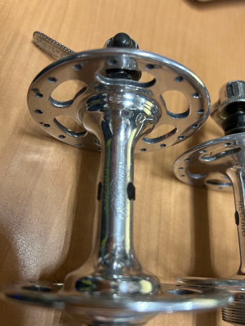 カンパニョーロ レコード ラージフランジ前後ハブ 36H 直クイックレバー