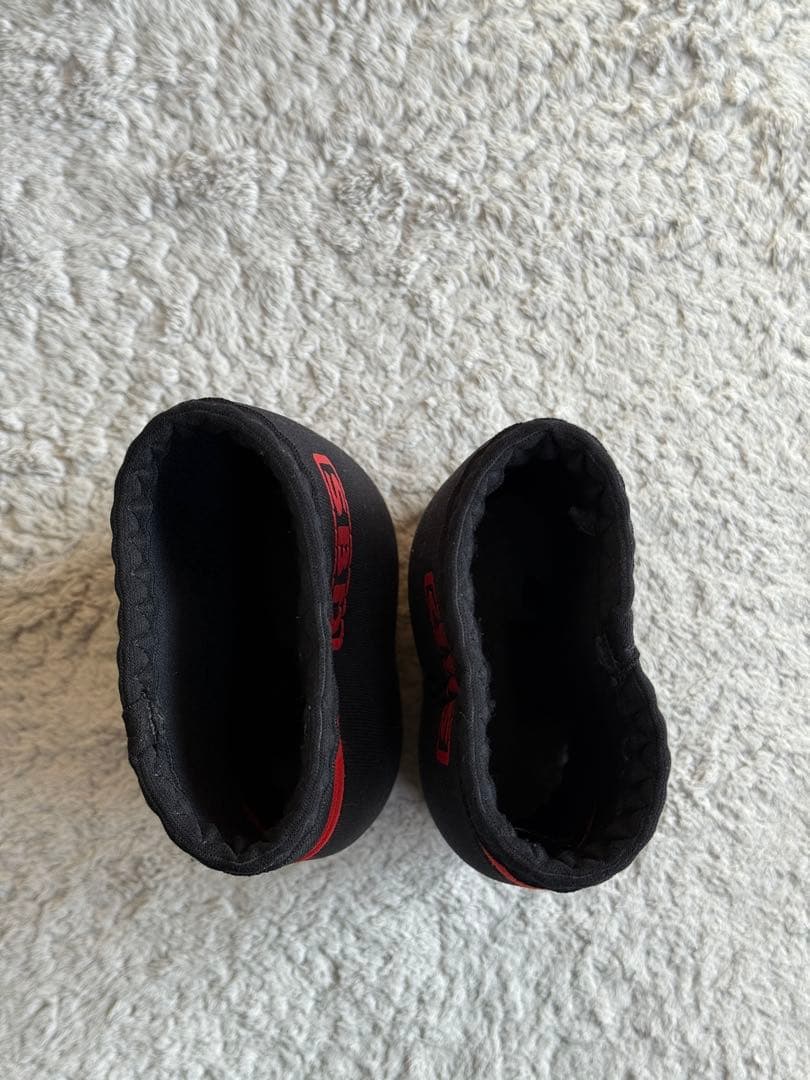 SBD ウェイトトレーニング ニースリーブ Lサイズ ブラック/レッド