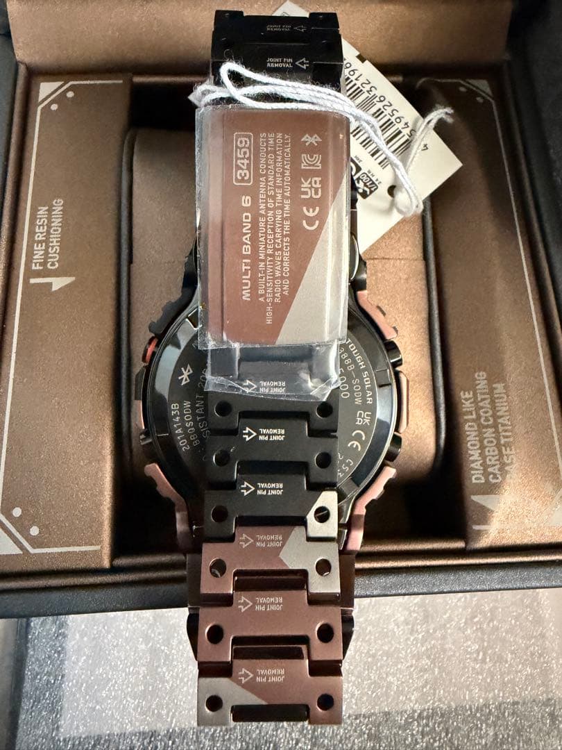 ダ*！様 フルメタル 電波ソーラーGMW-B5000TVB-1JR メンズ カモ