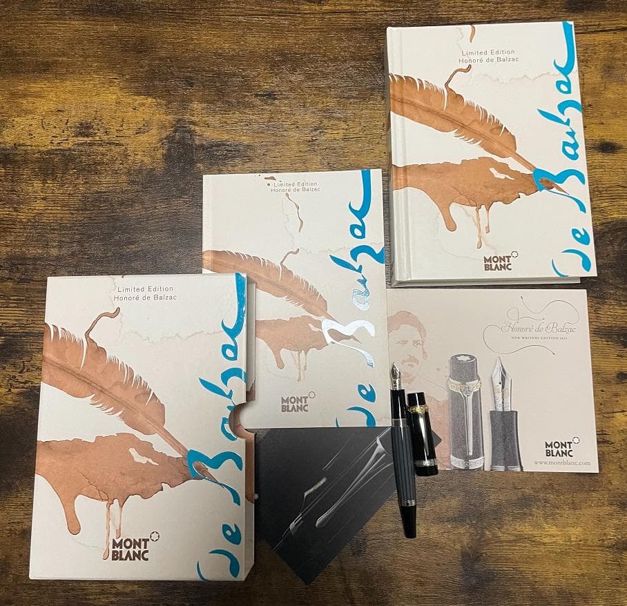 Mont blanc 作家シリーズ限定品 \"Honoré de Balzac\"