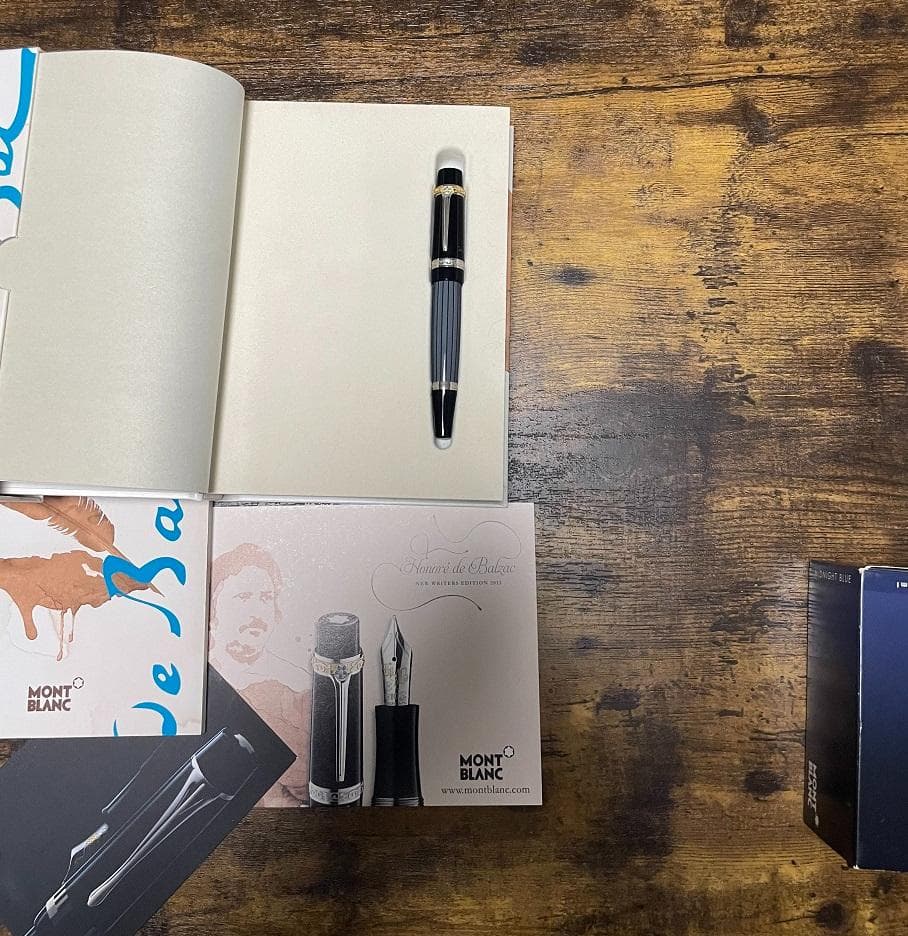 Mont blanc 作家シリーズ限定品 \"Honoré de Balzac\"
