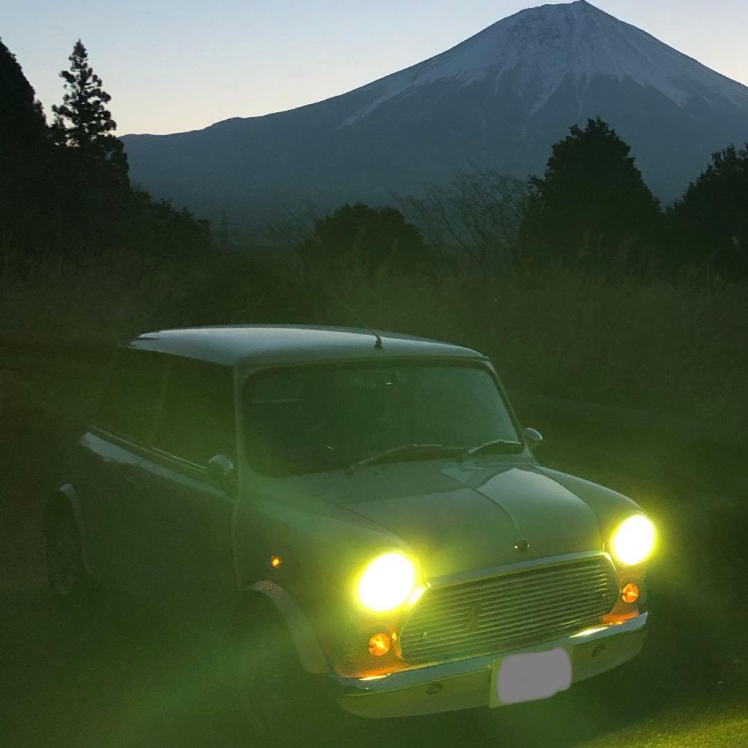 ローバーミニ用　LEDライト、イエローレンズカバーセット