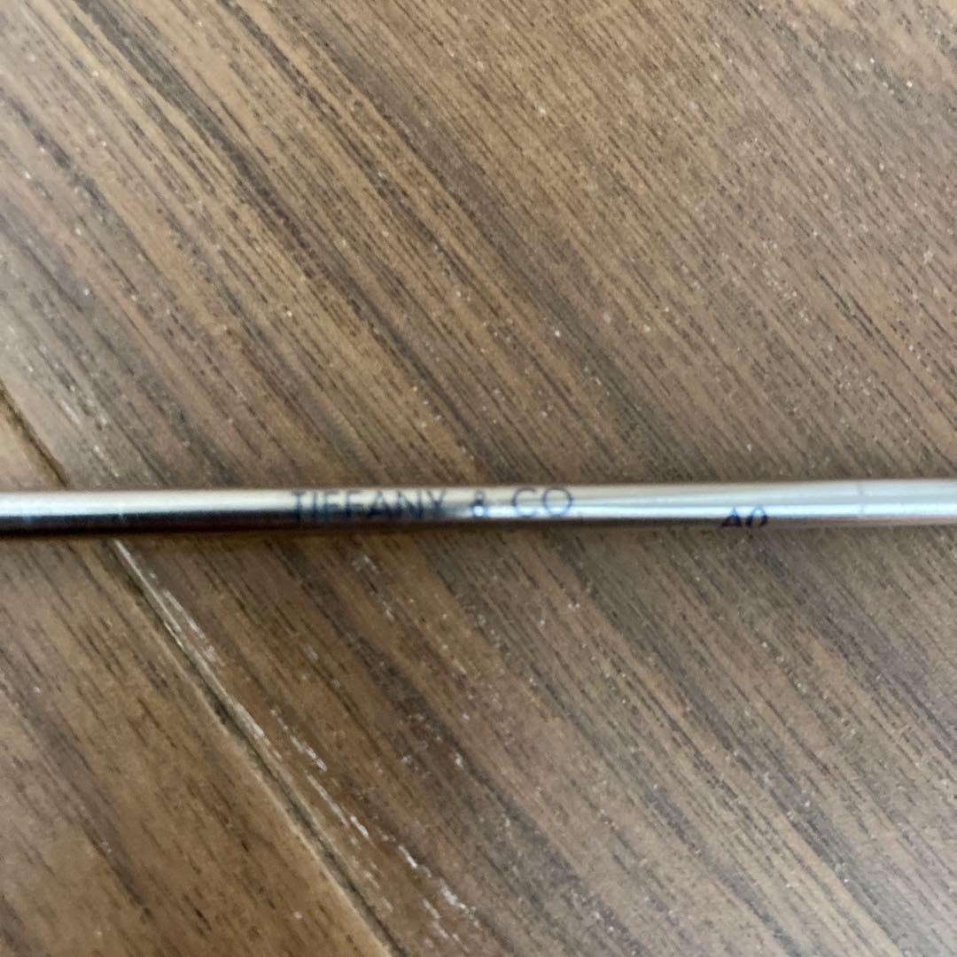 シルバー ゴールドアクセント ボールペン ティファニー