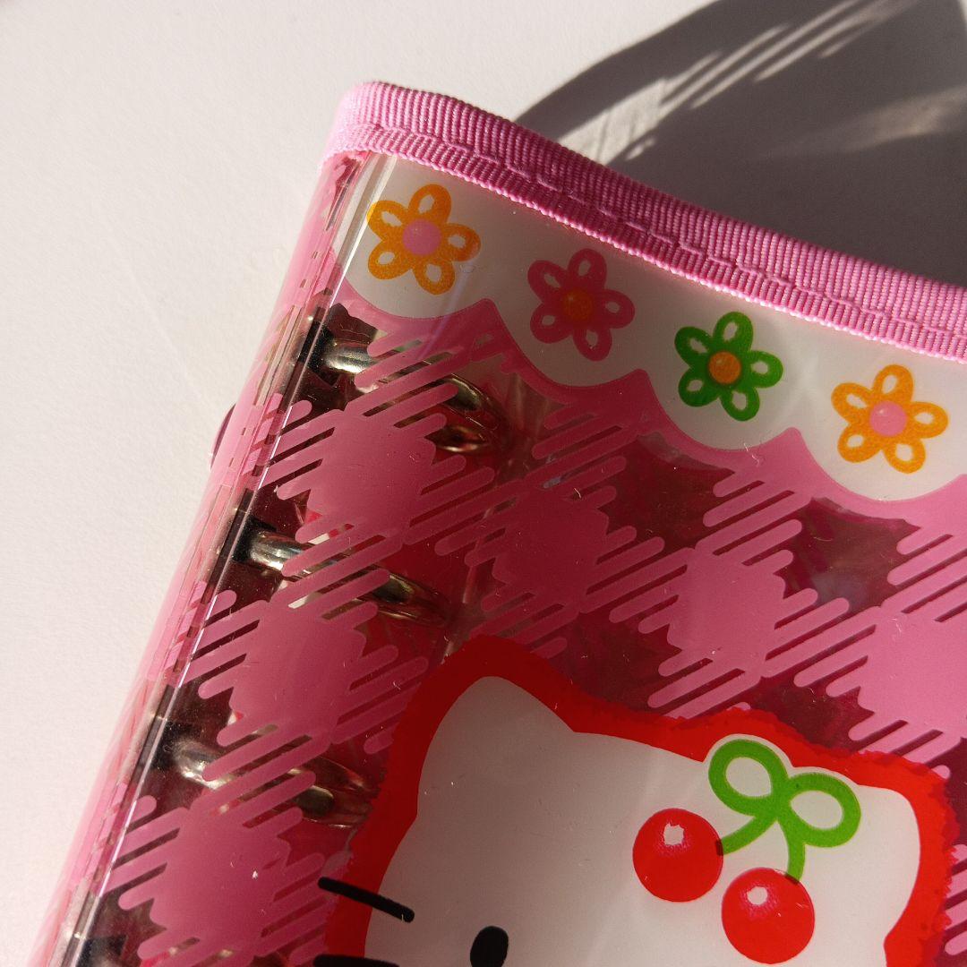 サンリオ　ハローキティ　バインダーケース　さくらんぼ　平成レトロ　1998年