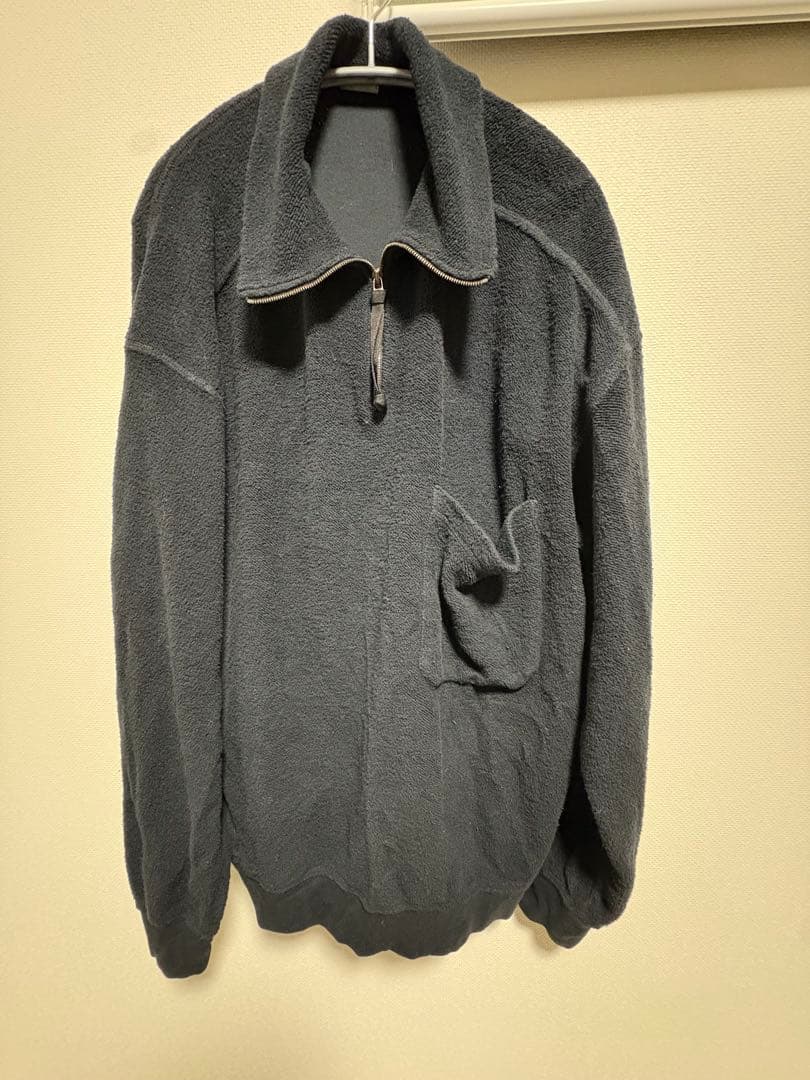 トップス phebus SULFER DYE FLEECE P/O CHARCOAL