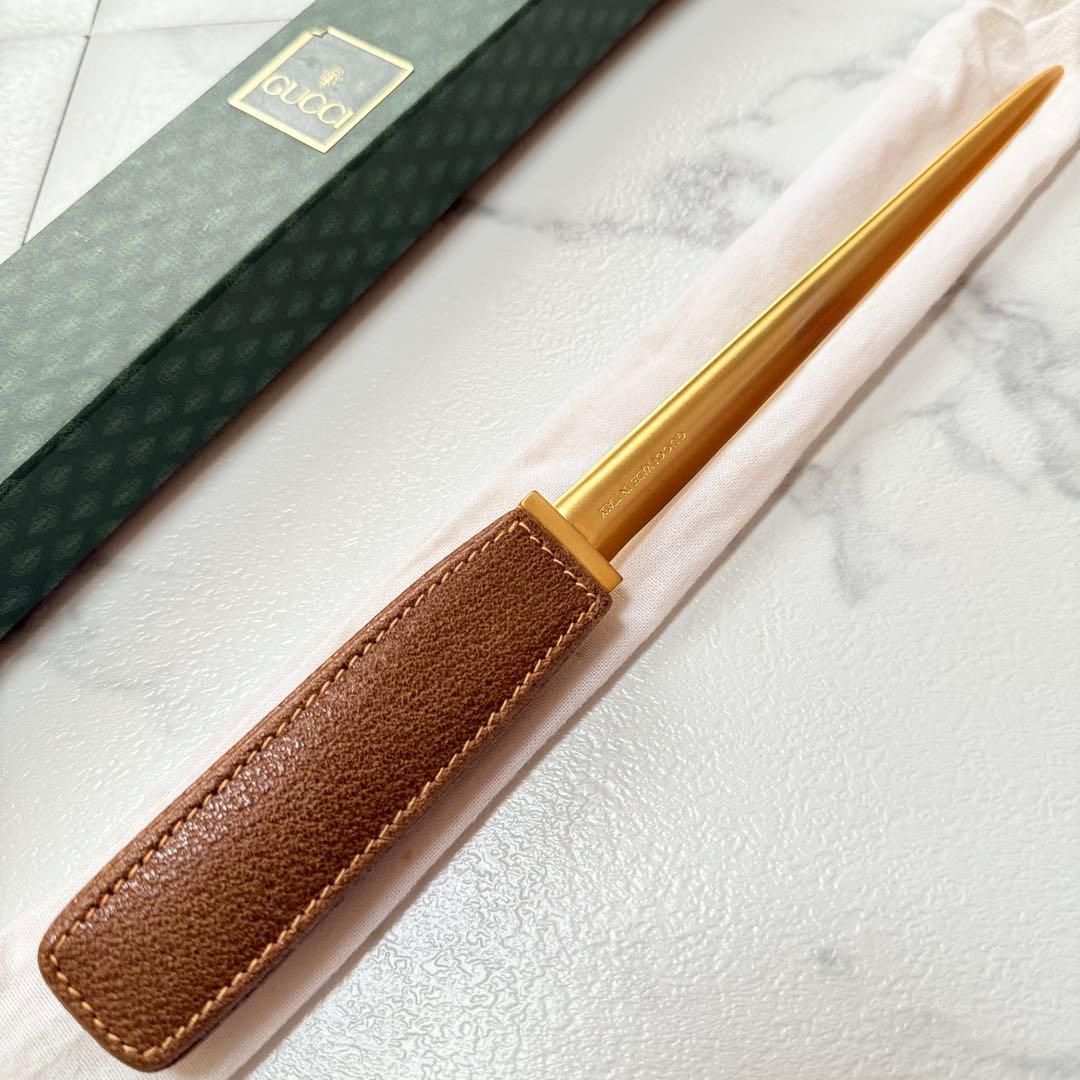 vintage GUCCI オールドグッチ ビット ペーパーナイフ イタリア製