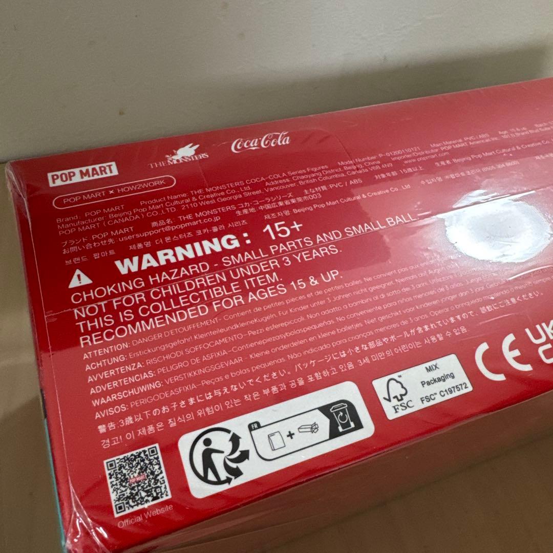 【未開封】ラブブ Coca-Cola THE MONSTERS 10個セット