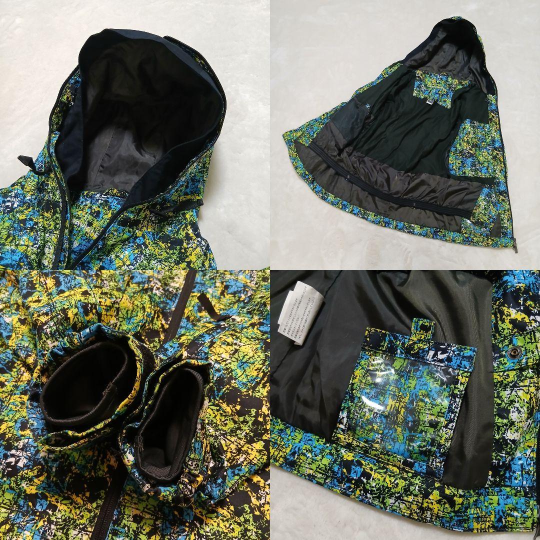 【美品】GRAVER CREEK スノーセットアップ スノーボード 総柄