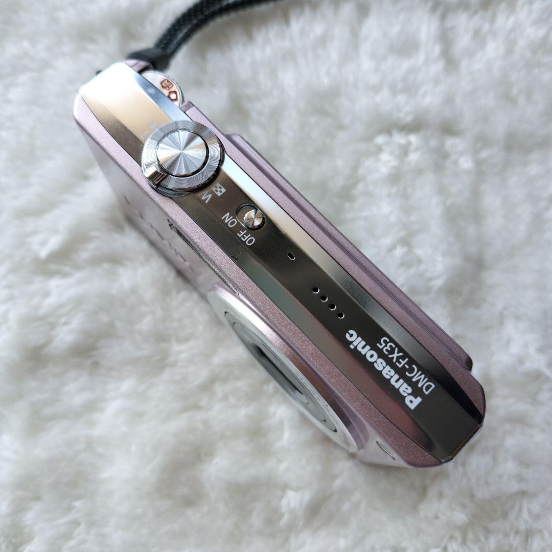 【動作確認済み】Panasonic DMC-FX35 ピンク 10メガピクセル
