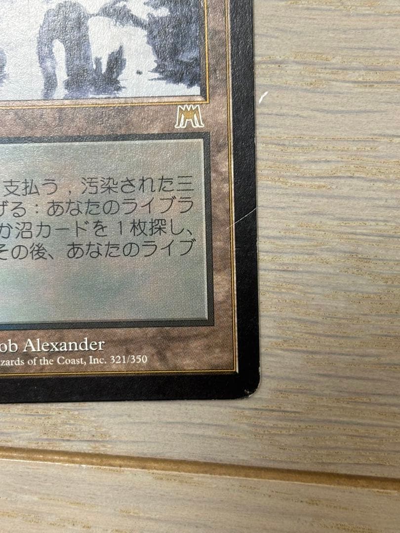 汚染された三角州 Magic: The Gathering