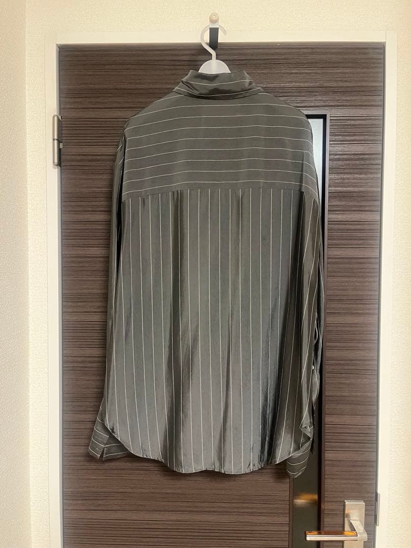 【TODAYFUL】StripeSilkyShirts/ストライプシルキーシャツ