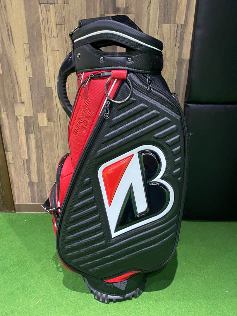 ブリヂストンキャディバッグ CBG301 BR プロレプリカ