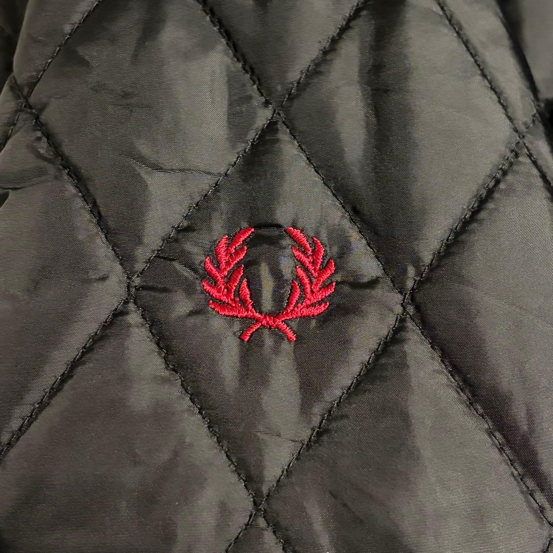 1621　フレッドペリー　キルティングジャケット　リバーシブル　ブラックウォッチ