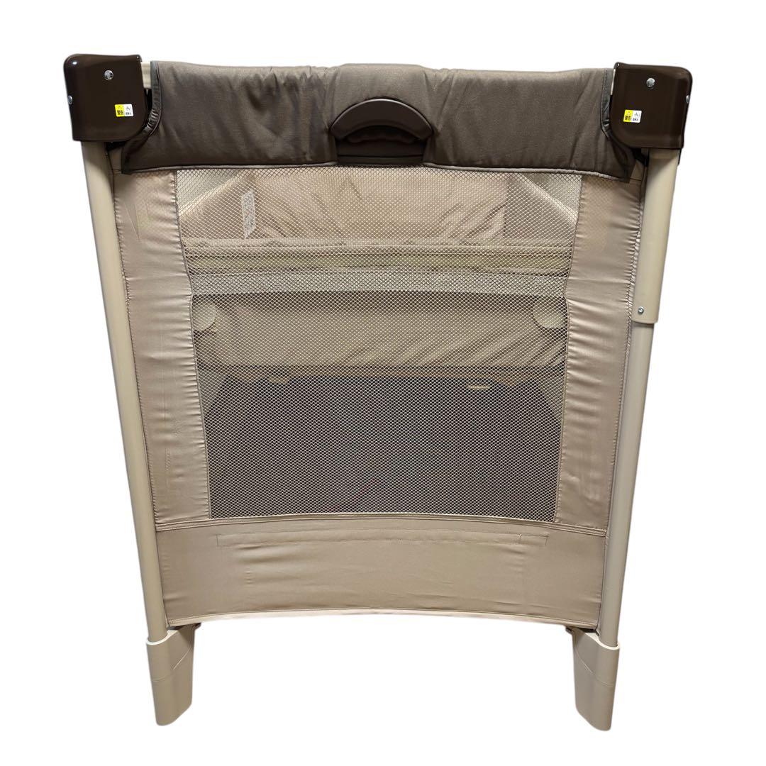 美品 アップリカ Aprica ココネル エアー ベビーベッド ブラウン