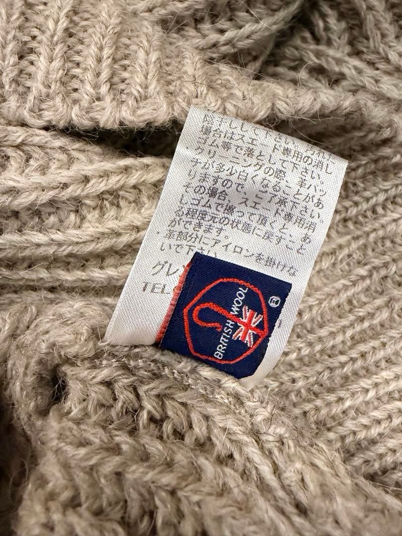 英国製 パークレインジャーセーター HIGHLAND2000 ベージュ Mサイズ