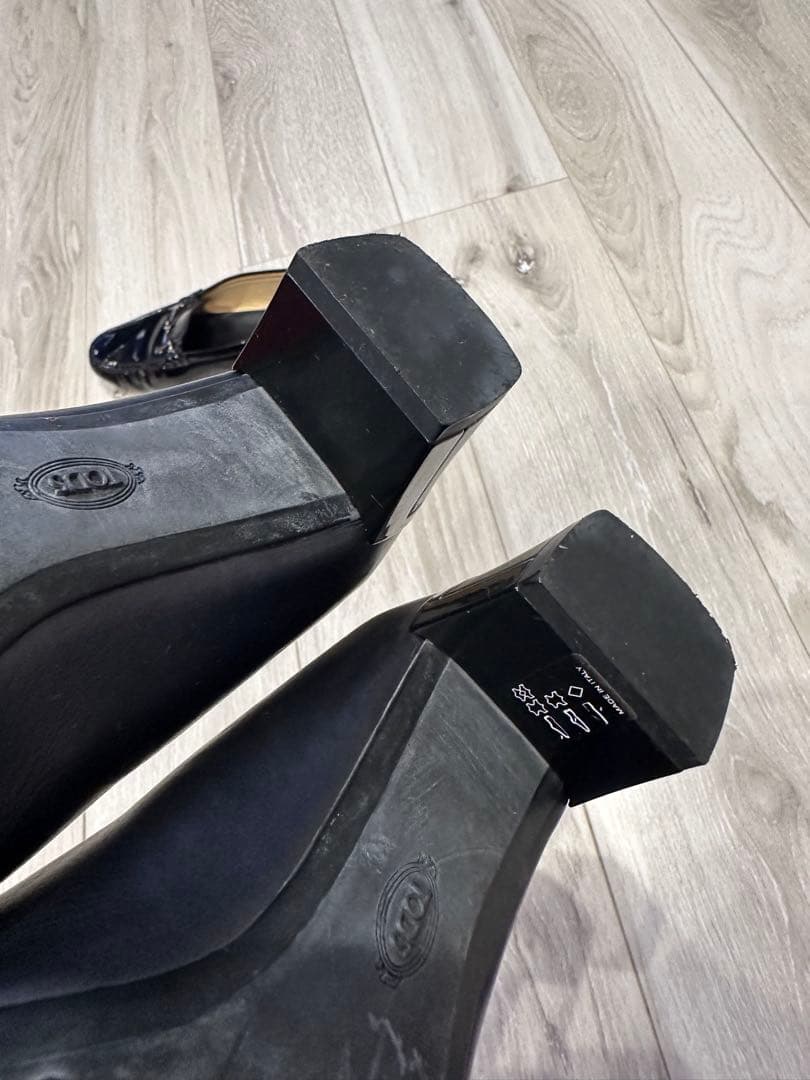 TOD'S ブラック ローファー・パンプス　セット