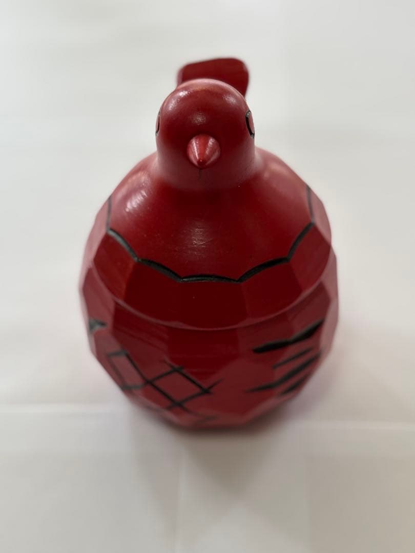 【値下げ】鳩のシュガーポット　砂糖入れ　信州農民民芸品