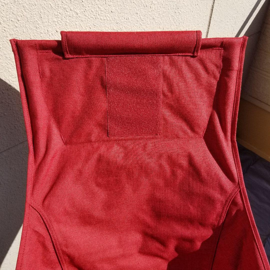 ヘリノックス　アウトドアチェア　レッド