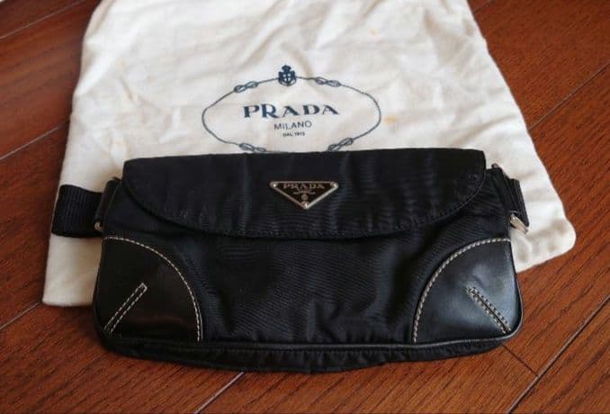PRADA ウエストポーチ ブラック BM0003