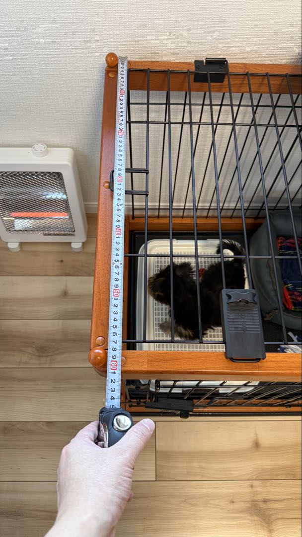 犬用ケージ 小型中型犬用 上部開閉式