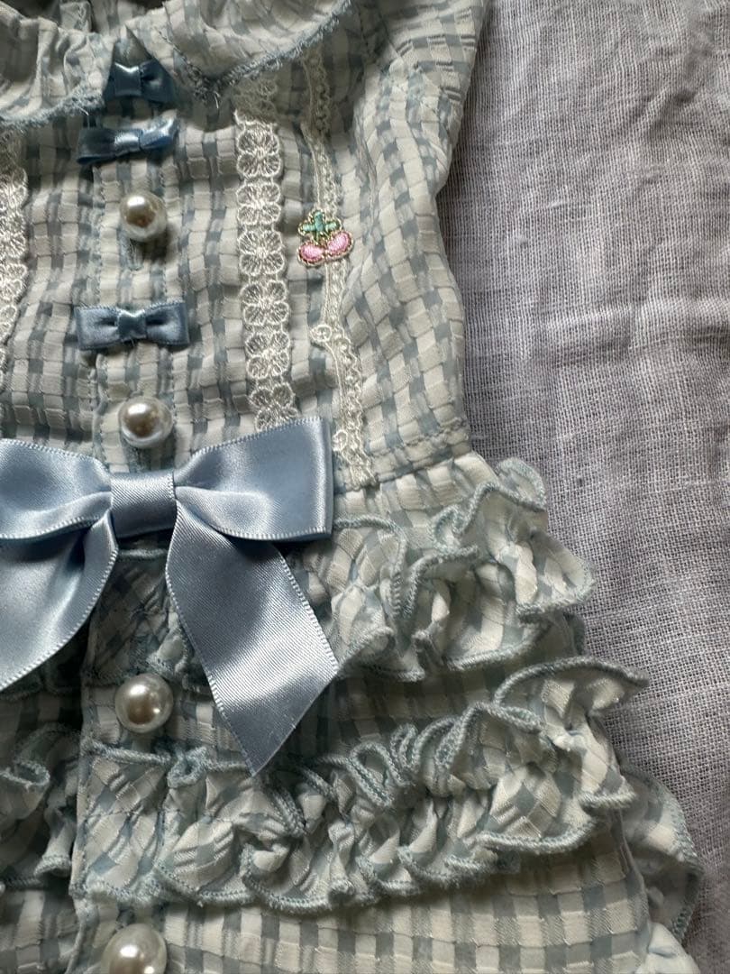 ブルブブ⭐︎ワンピース☆ブルー⭐︎SSS