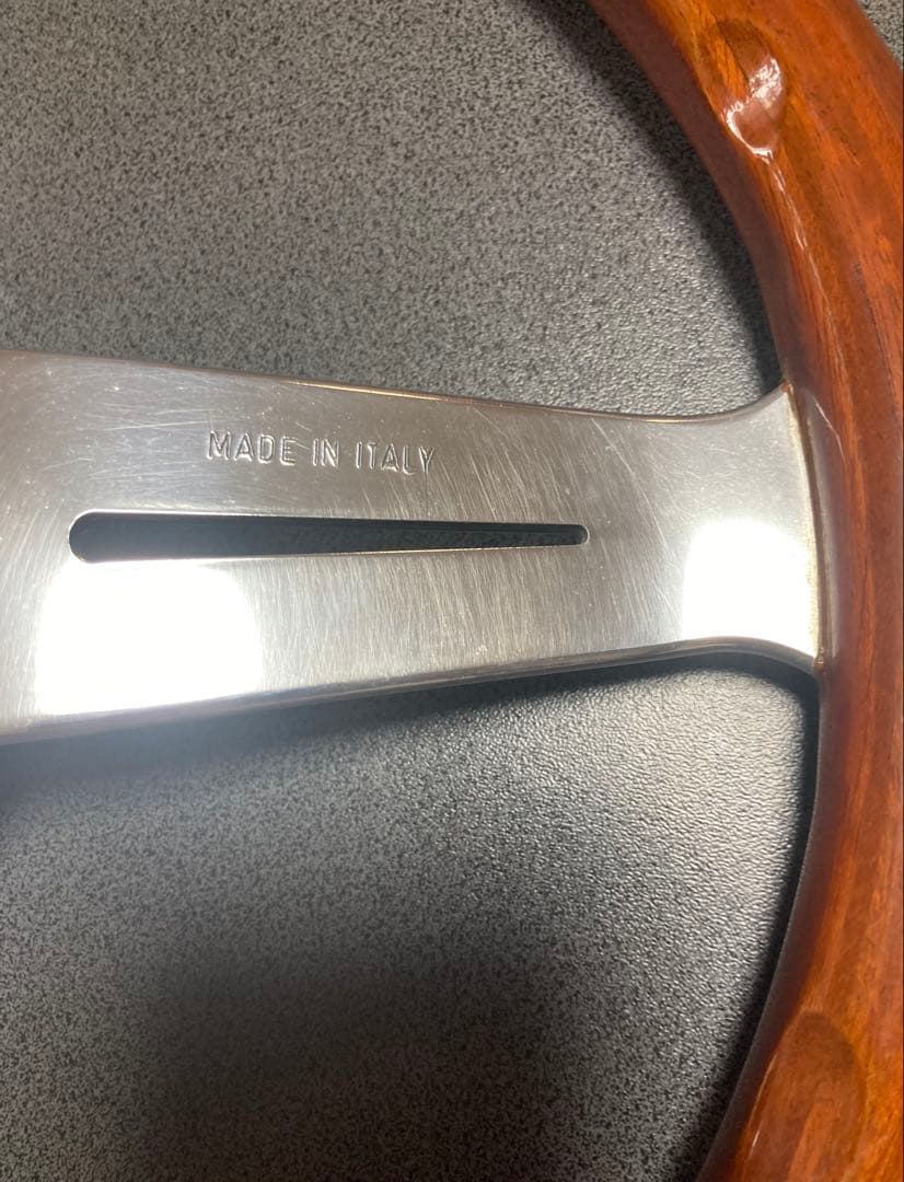 ナルディ　クラッシックウッド　ステアリング　当時物　ボス付き