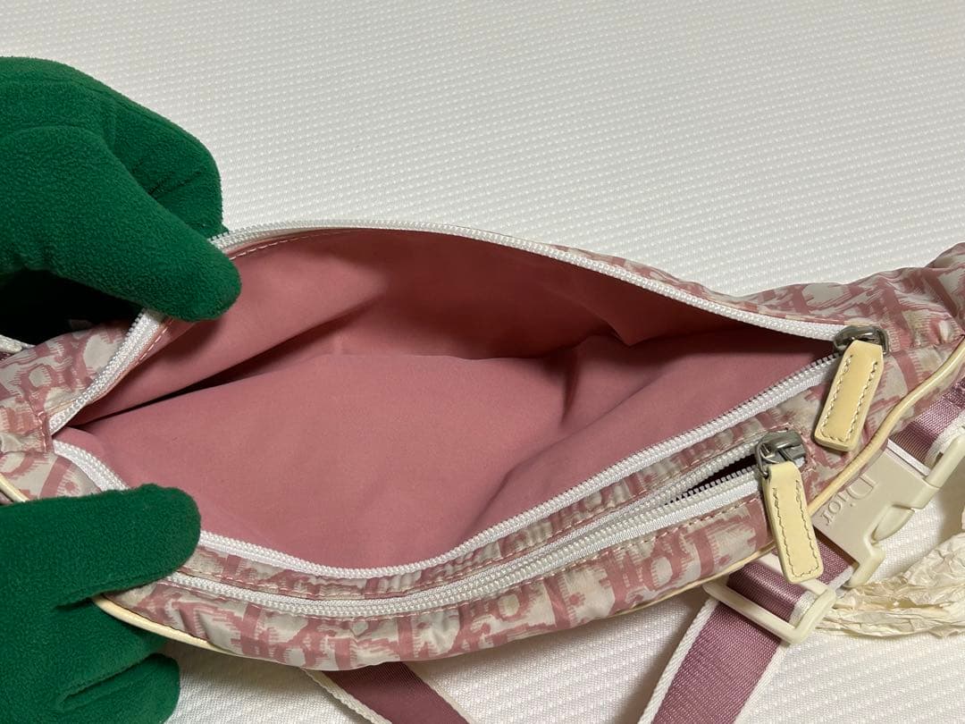 Dior トロッター NO2 ウエストバッグ カバン ボディバッグ ピンク