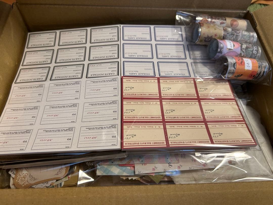 コラージュ素材 中古 まとめ売り 60サイズ 【A】