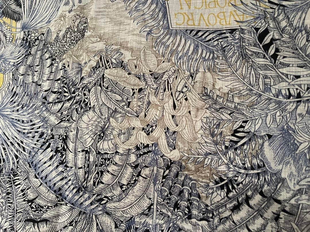 フォーブルトロピカル140 エルメス　カシシル　ネイビー