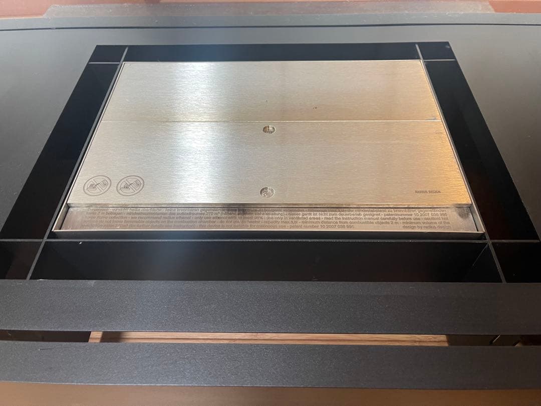 本物　Radius Design UNI FLAME バイオエタノール暖炉