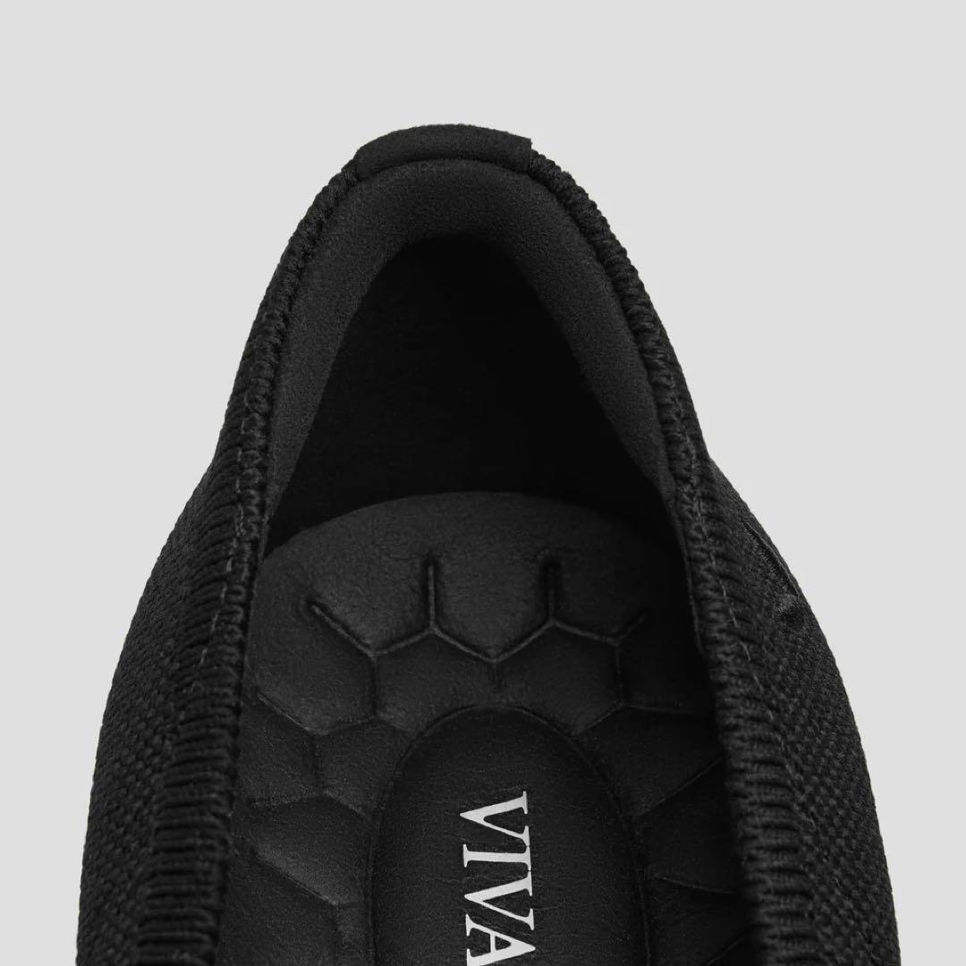 VIVIAN[Elize] スクエアトゥ ストレスフリー ブロックヒール 38